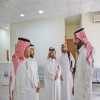 The Field Training Unit visits the students of the field training program at King Khalid Hospital in Al-Kharj