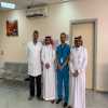The Field Training Unit visits the students of the field training program at King Khalid Hospital in Al-Kharj